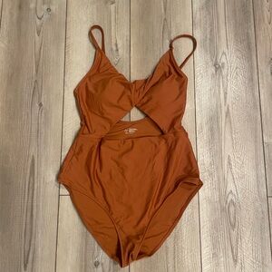 Aerie Cut Out One Piece Swimsuit